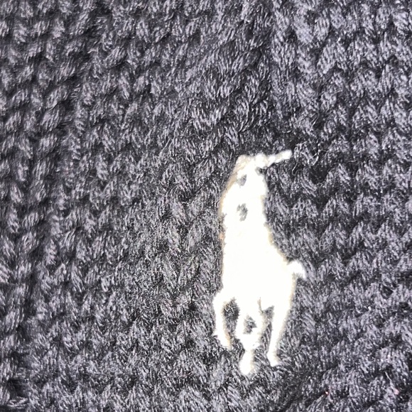 🖤 Polo Ralph Lauren Cable Knit Sweater – Women’s Size M - Picture 3 of 4